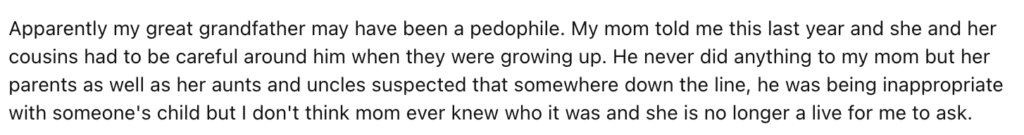 Reddit comment